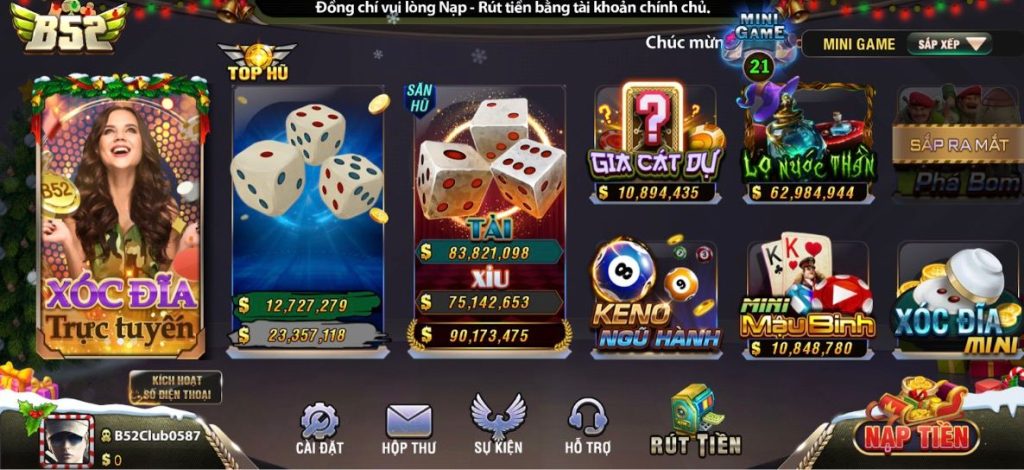 Khám Phá Kho Game Chất Lượng Độc Quyền Tại B52 Club